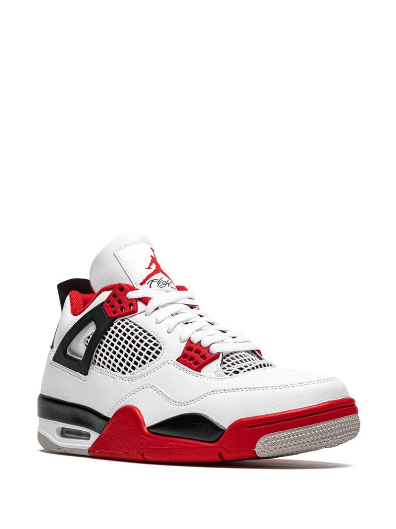 KIDS-Jordan 4 Retro "Fire Red"