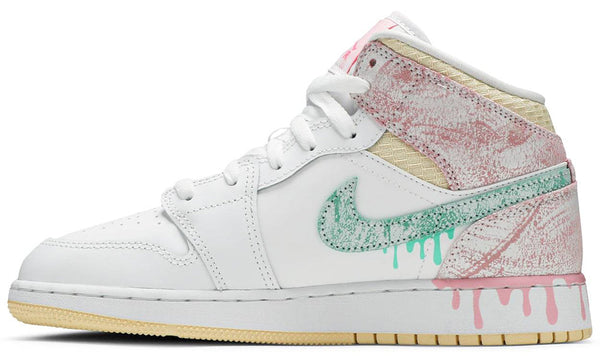 KIDS-Jordan 1 Mid SE GS 'Ice Cream'