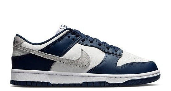 Dunk Low "Midnight Navy/Lt Smoke Grey"