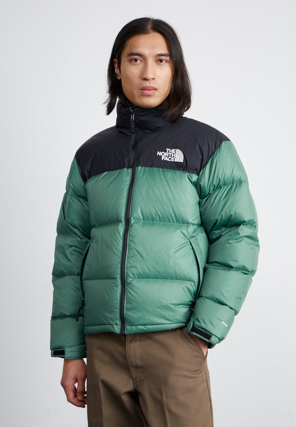 TNF jacket black green