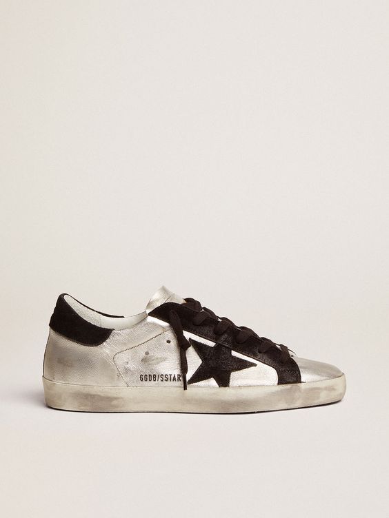 Golden Goose Silver/Black