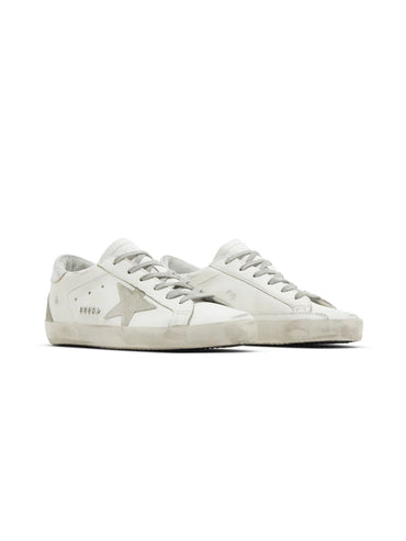 Golden goose white star grey