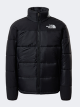 M-TNF  1996 Retro Nuptse Puffer Jacket - Dark Grey/Black