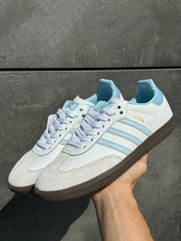 adidas Samba "white blue "