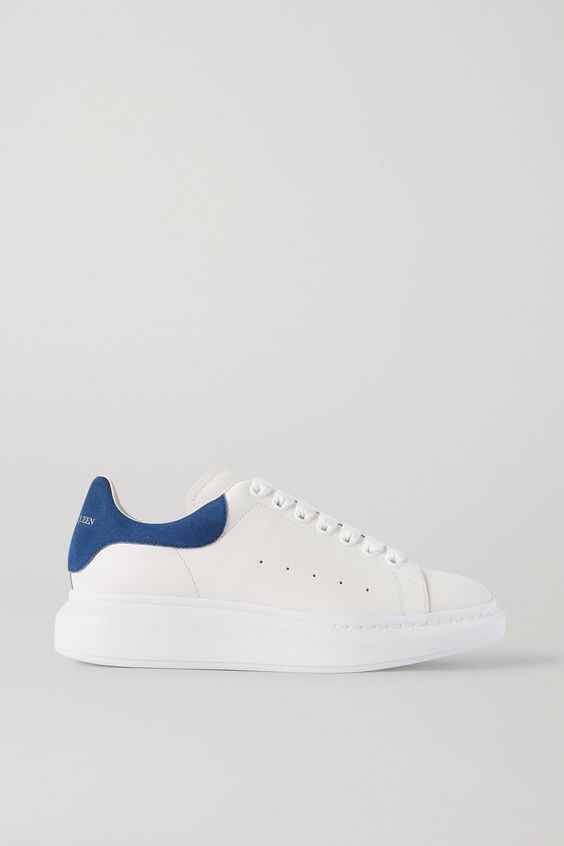 Alexander McQueen White Blue