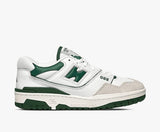 New Balance 550 White/ Team Forest Green