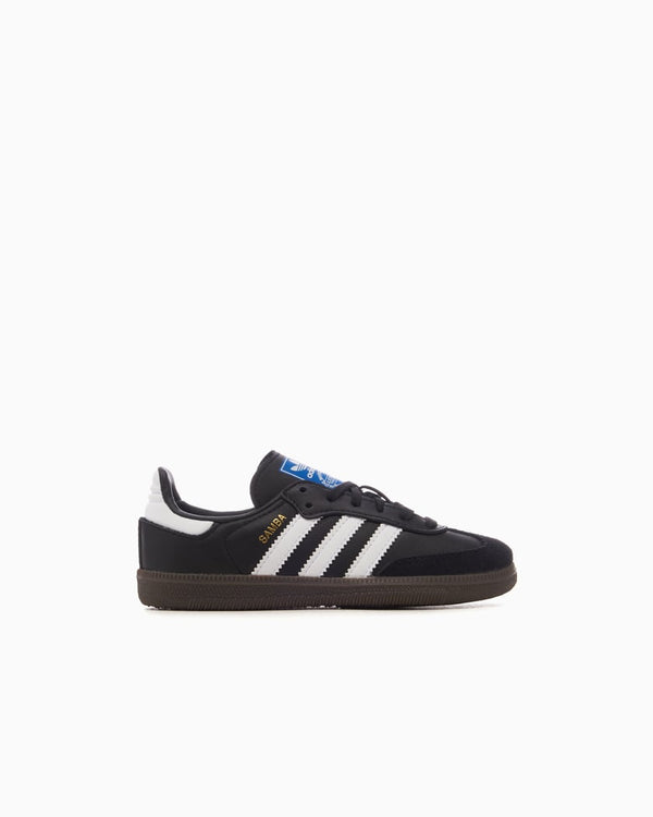 KIDS-Adidas Samba'Black/White'